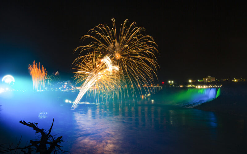 Niagara Falls Night Illuminations